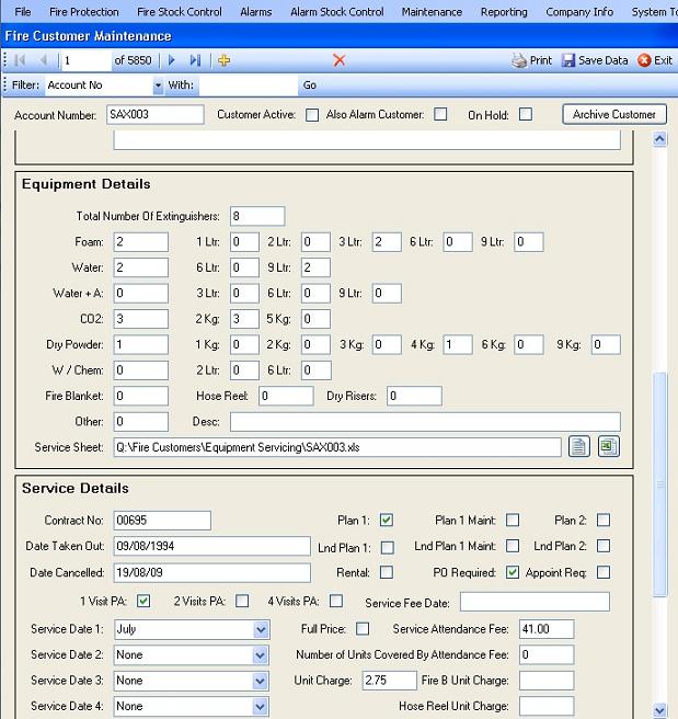 Product Servicing Management solution