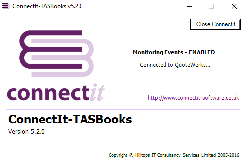 QuoteWerks / TASBooks integration