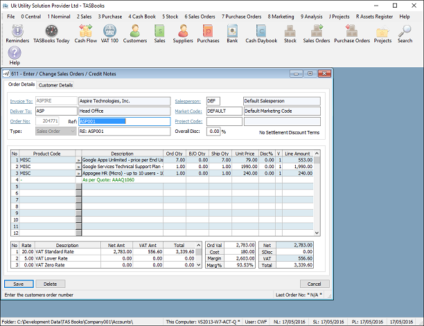 TASBooks Document